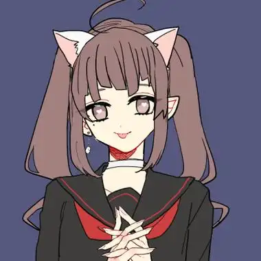 [青拾原创]暗黑 校园 女孩 自制 捏人 动漫 头像 甜美甜酷 二次元甜酷