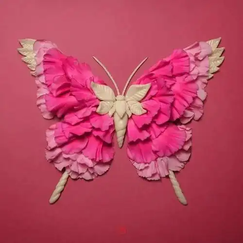 100个用"花瓣"编织的成动物图案,看完整个心都静了