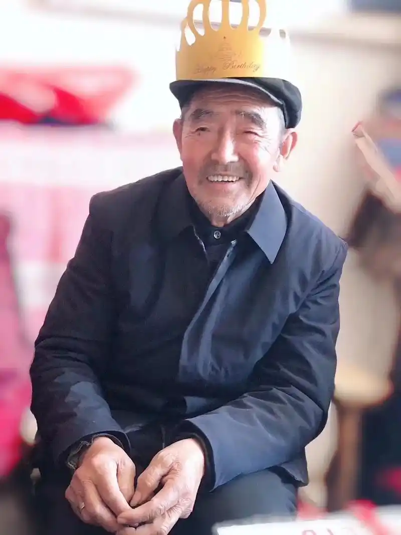 这位慈祥的老人 就是我的老爸 愿您福如东海 寿比南山 安康 - 抖音