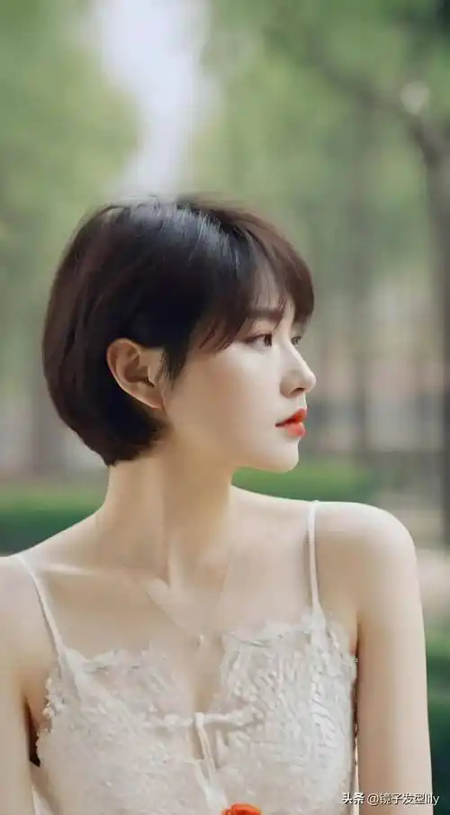 挂耳短发:时尚新宠,颜值加分利器