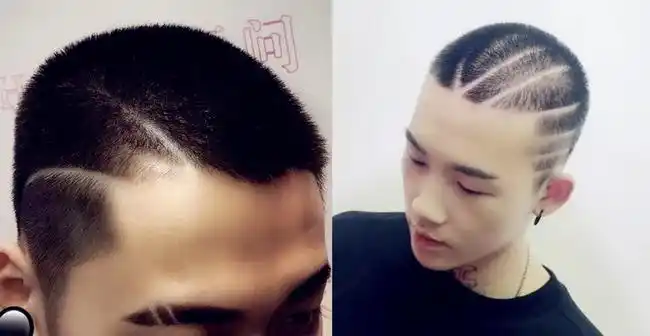 都不如渣男"寸头带道杠"!网友:要多浪有多浪!