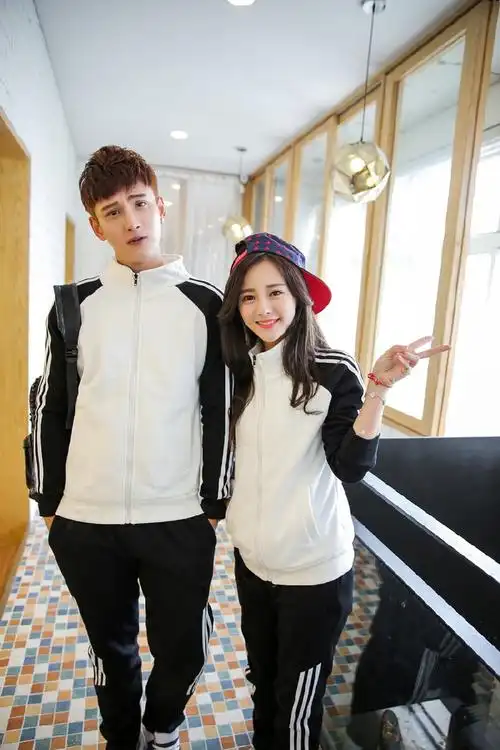 卫衣女装情侣套装春秋装冬装学生装运动装职