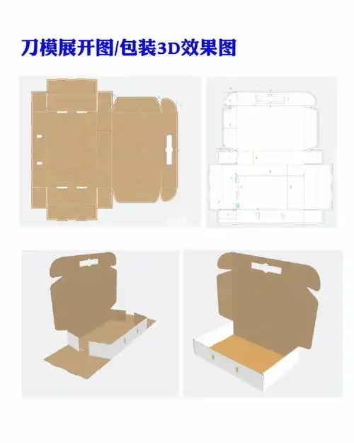 包装  #食品包装设计  #飞机盒  #包装刀模  #包装盒刀版图下载