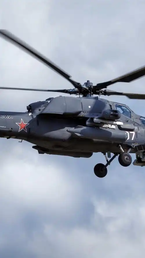 mi-28n直升机飞行 iphone 壁纸