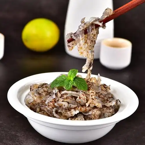 荷味泡椒鱼皮150克x10袋开袋即食海底商用批发凉菜