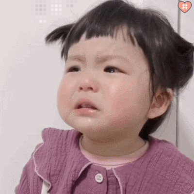 萌娃丸子妹表情包动图小丸子一哭我就想笑系列这个是正常版本 一会发