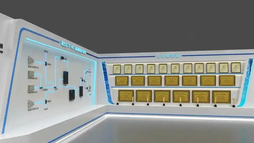 产品展示墙设计的展示效果