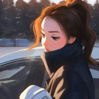 动漫女生头像高级质感手绘高清图片