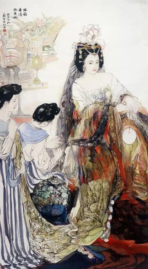 苏维贤人物画作品欣赏