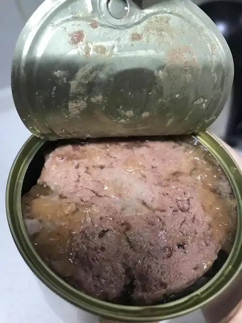 求助这个罐头是变质了吗还是macs罐头都这样