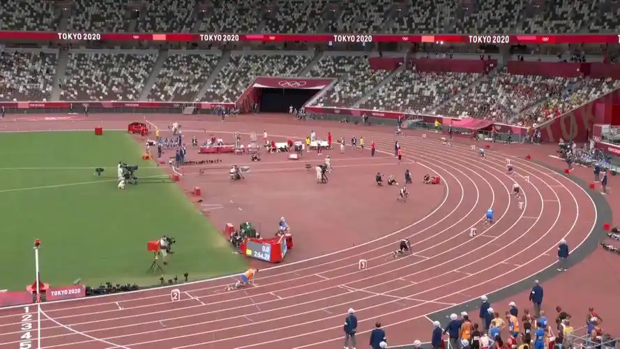 回放:东京奥运会田径男子4x400米接力第1轮第1组