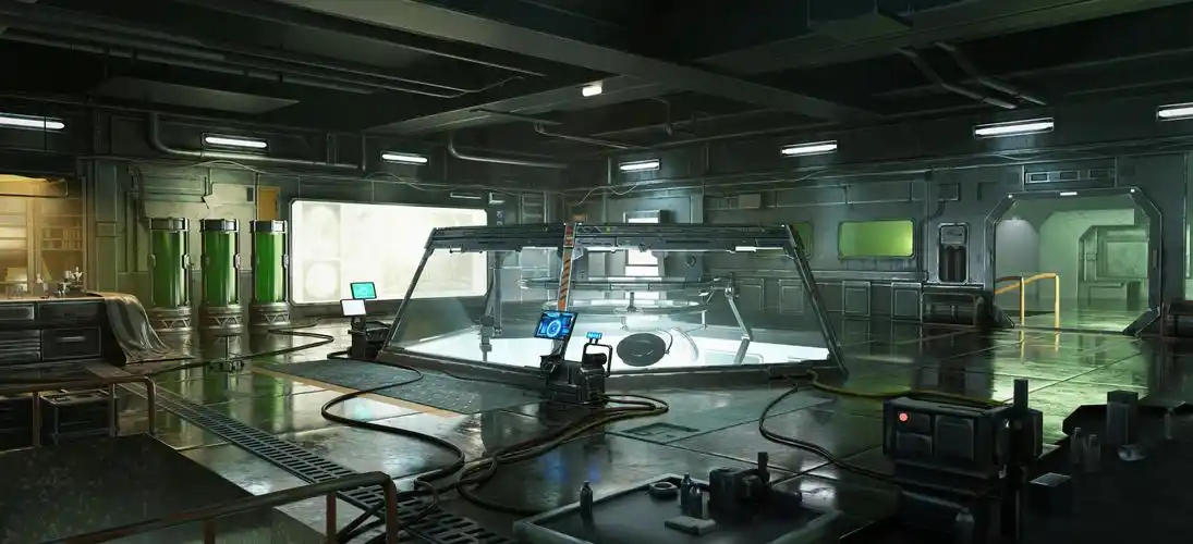 生化实验室_hahaaaa123作品_场景/空间/建筑_cg模型网