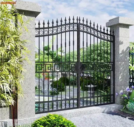 大门家用乡村庭院