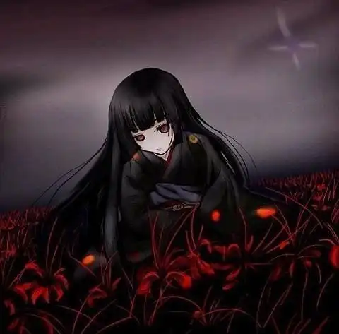 qq头像动漫女生彼岸花