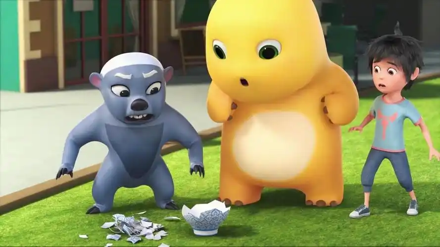 奶龙小七名场面:懂事的鳄鱼