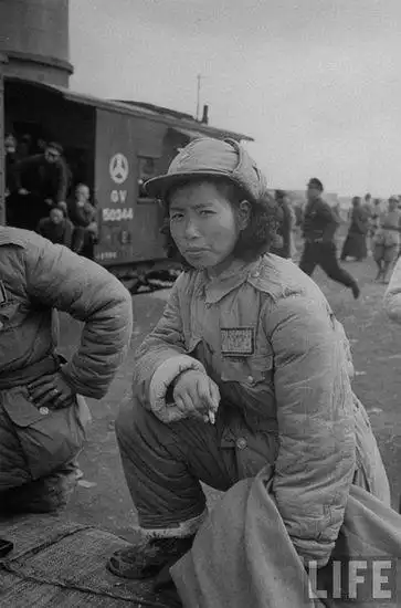 组图台军女兵的真实形象