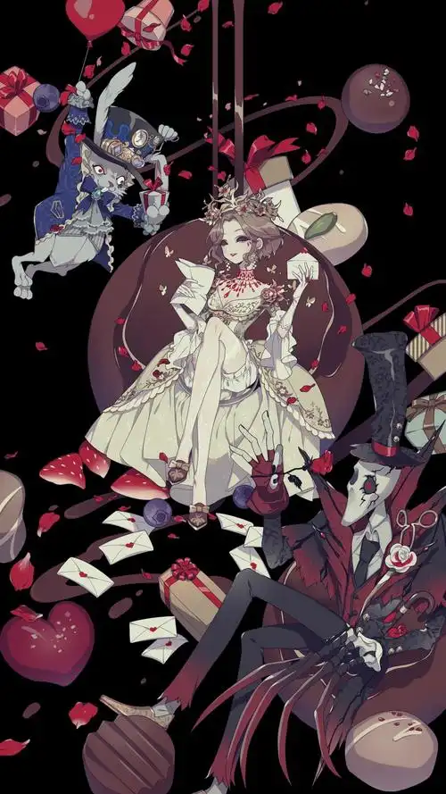 第五人格红夫人的金皮爆料了?视图与海报都很美,效果各不同