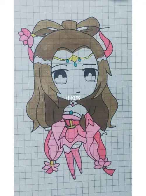 貂蝉简笔画王者荣耀貂蝉简笔画