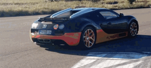 汽车公路飞快消失gif动图_动态图_表情包下载_soogif