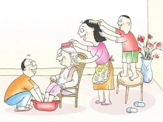 孝顺父母照顾孩子的说说爸感谢儿女的孝心句子