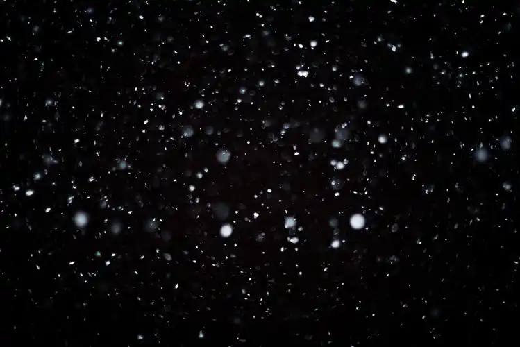 黑色背景上的雪波克纹理