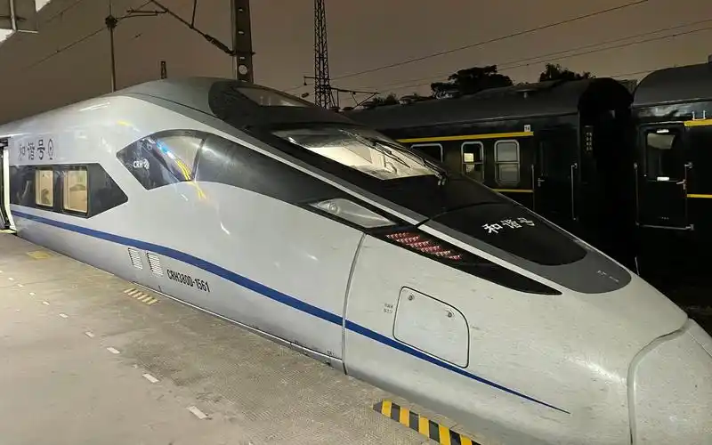 20230526 杭州站-上海虹桥站 crh380d 侧方展望 原声原速