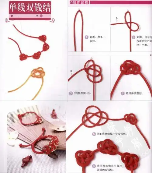 史上最全的手绳手链基本编法
