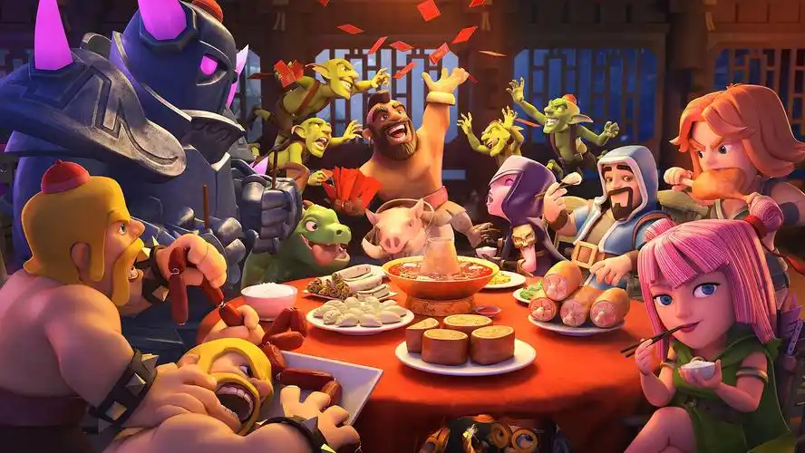 部落冲突载入游戏界面【史上最全】 - 哔哩哔哩