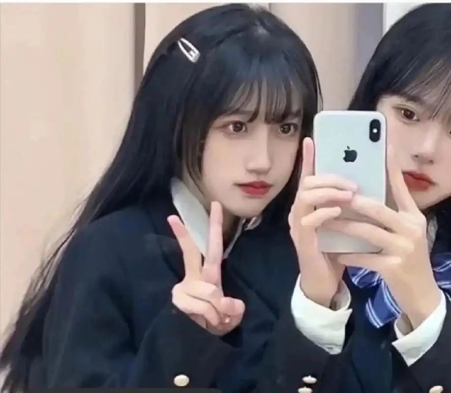 三人真人版闺蜜头像 非原创