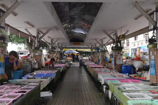 【中国】广州南沙港 - 十九涌渔人码头