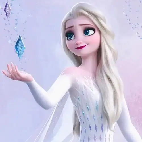 迪士尼的动画水平真不是盖的,一起来欣赏一下艾莎公主的美貌吧!_网络