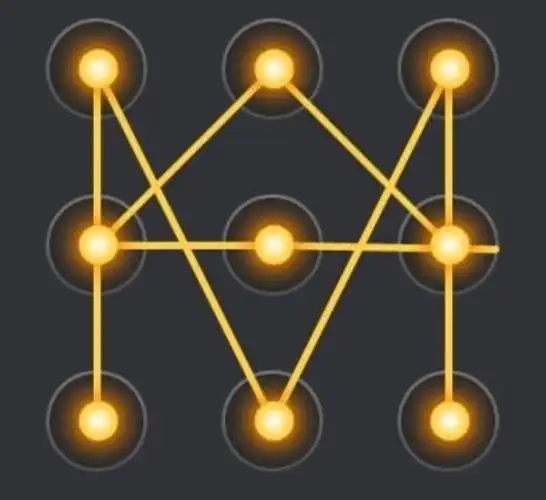 手机解锁图案大全