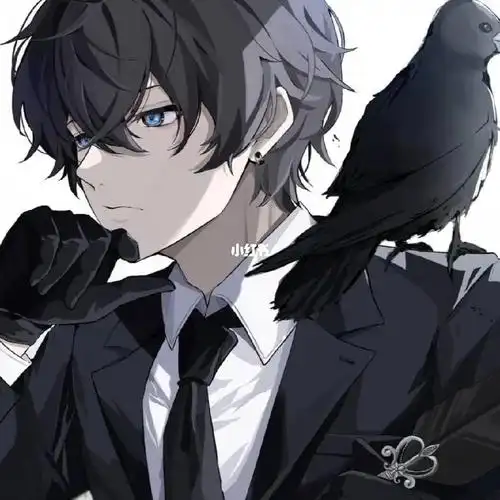 黑发动漫帅哥一枚