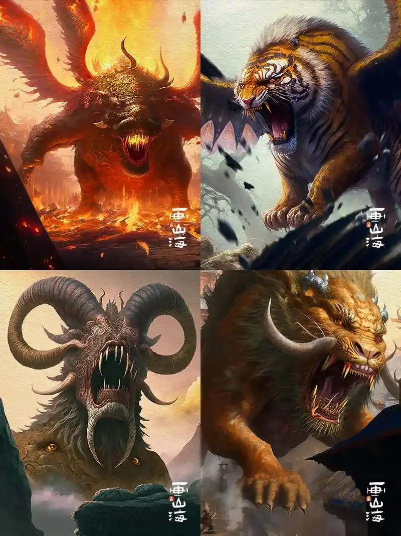 上古十大凶兽你可以认出几个