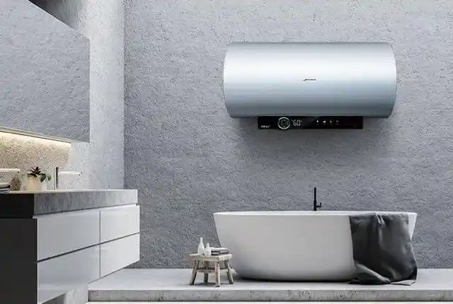 当我换了崭新的美的电热水器