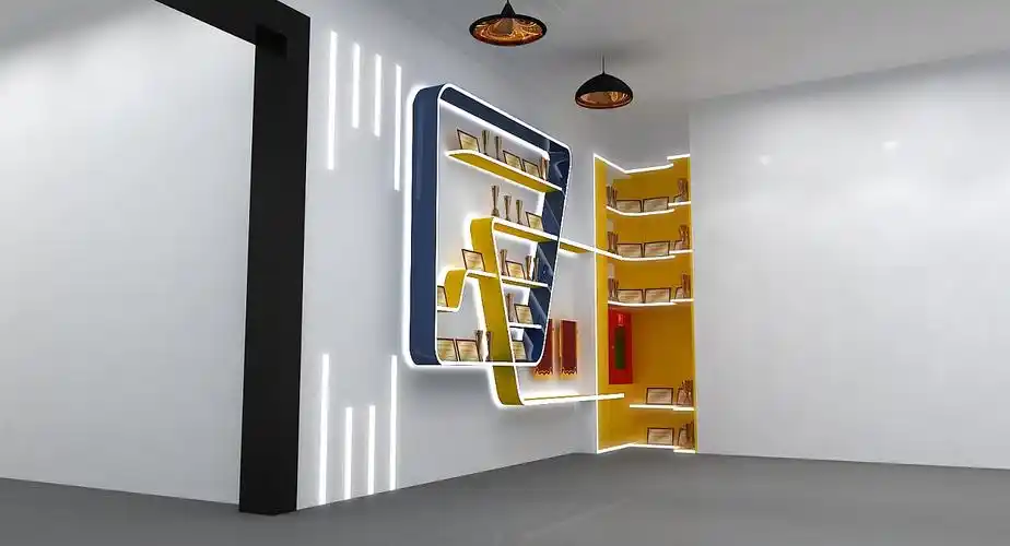 三面墙的展厅_艺泽设计工作室-站酷zcool