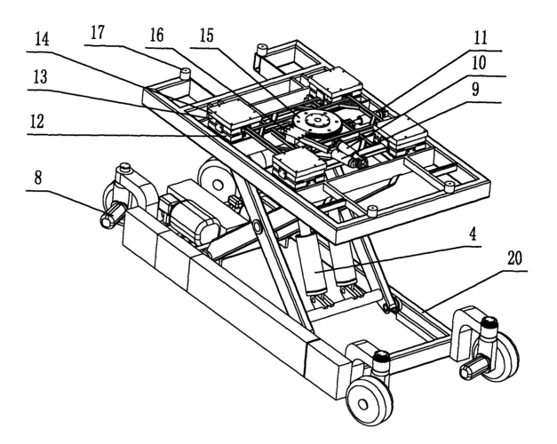 cn201525731u_改进结构的剪叉式液压升降平台失效