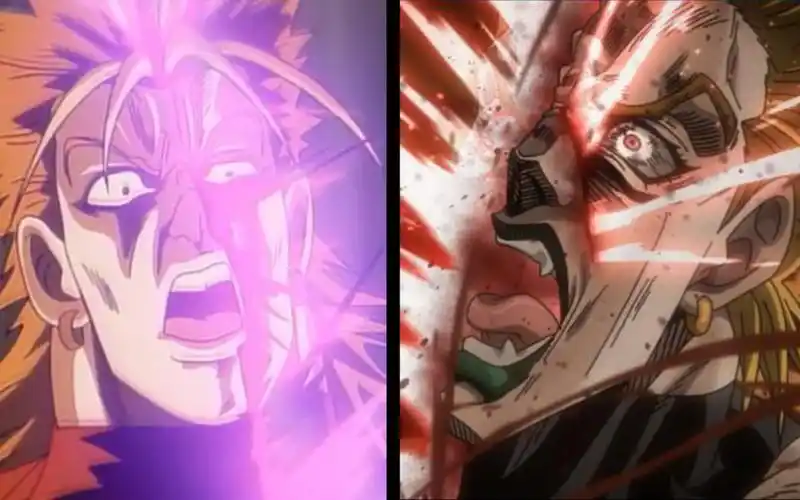 jojo老版迪奥vs新版迪奥对比真害怕承太郎被老版迪奥打死