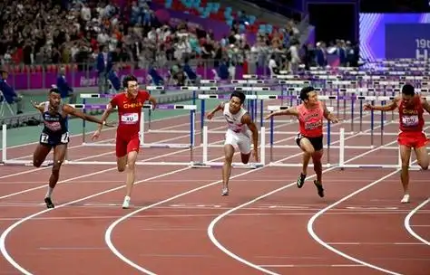 高清组图男子110米栏中国选手徐卓一摘得铜牌