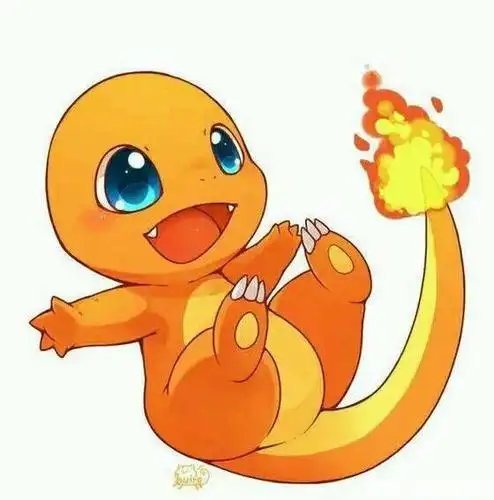 神奇宝贝:喷火龙mega进化后超帅气,但一开始还是萌萌的小火龙