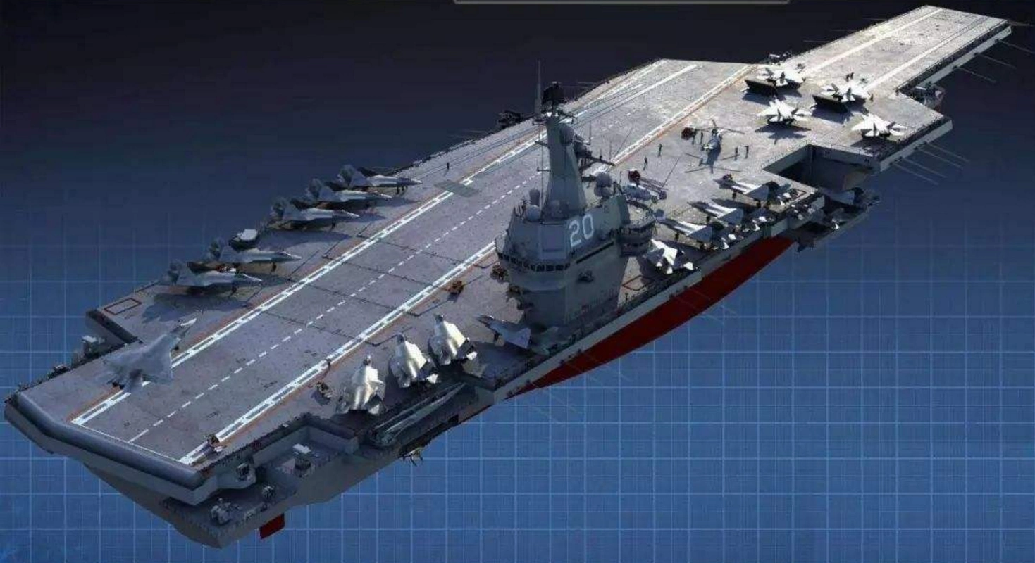 中国新一代航母,8万吨排水量电磁弹射,一核心技术比美军还先进