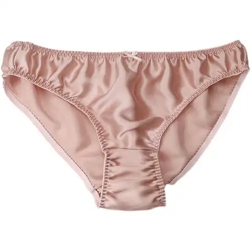 三角真丝内裤 女中腰素绉缎速干亲肤透气 - 女士内衣/男士内衣/家居服