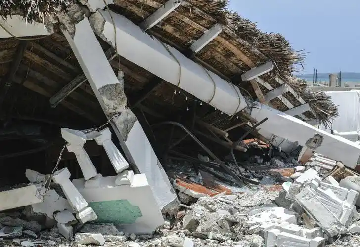 直击海地地震灾区