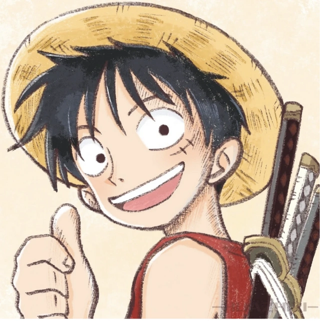 海贼王全员治愈笑容头像,生活就该大笑起来