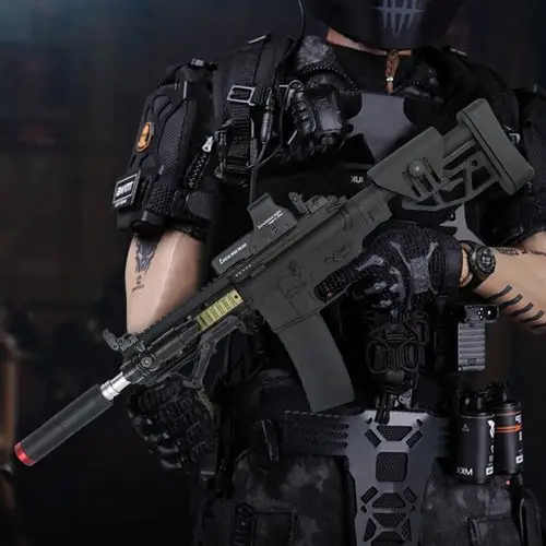 斯泰迪6六代m4水弹枪下供弹电动连发水蛋抢成人真人cs儿童玩具枪_不