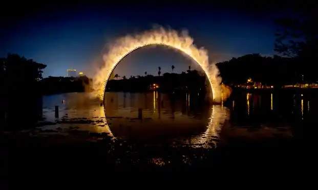 全球8大炫酷启发性灯光艺术装置带给你无限想象_泡泡_作品_kontxa