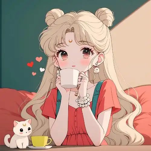 可爱美少女月野兔|动漫女生头像