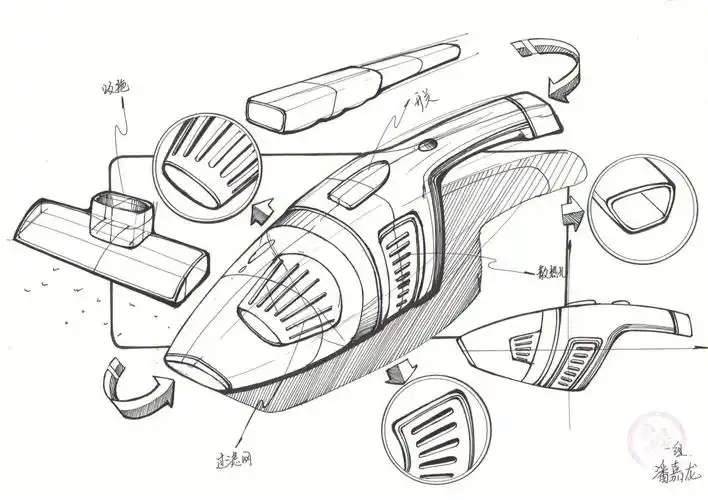 工业设计手绘线稿