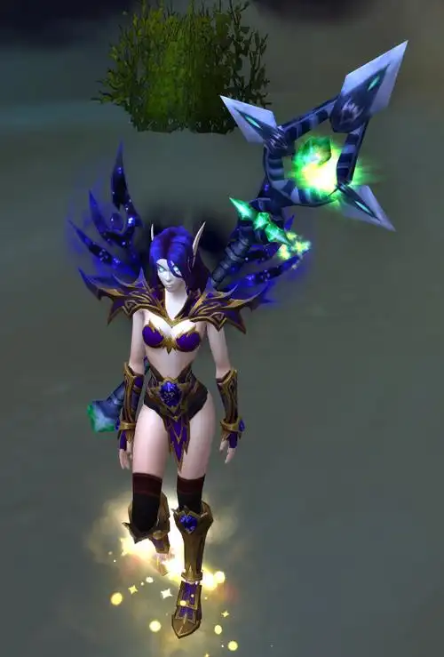 牧师绝版法杖和虚空精灵传承套还是蛮配的 nga玩家社区