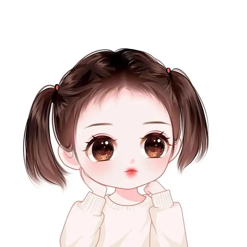 分享超可爱的萌娃卡通手绘头像 手绘头像卡通头像漫画头像女生头像